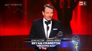 Emmys 2014 | Premiazione Bryan Cranston | ITALIANO