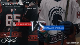 2024 Senior Ball Hockey Pool B Finals: ML Warriors vs Donlands Spartans