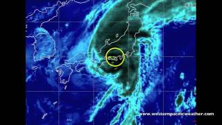 Typhoon Roke Landfall Update, 21 SEP 2011