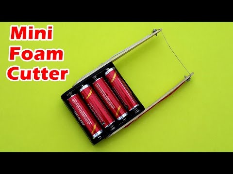 How to Make a Battery Powered Hot Wire Foam Cutter How to Make a Battery Powered Hot Wire Foam Cutter