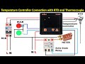 Temperature Controller Connection with RTD, thermocouple and Solid State Relay Electrical Technician