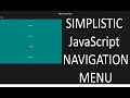 Vanilla JavaScript Burger Menu Nav In 10 min