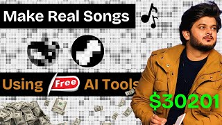 How I Made Copyright FREE Songs Using AI (DeepSeek, Suno) | Bollywood Romantic Song