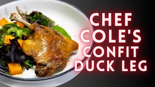 Confit Duck Leg In A Combi Oven