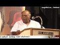 pazha karuppaiah s criticism of admk