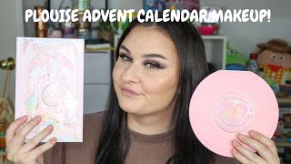 FULL FACE TESTING PLOUISE ADVENT CALENDAR MAKEUP!