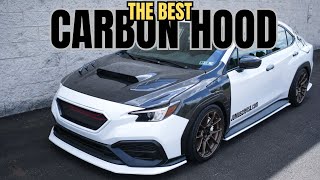 THE BEST Carbon Fiber Hood for your 22+ Subaru WRX | JDMuscle V1