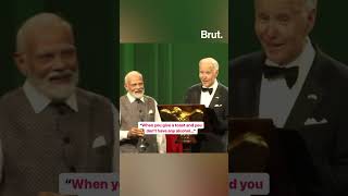PM Narendra Modi raised a toast with US President Joe Biden at the State Dinner in the White House