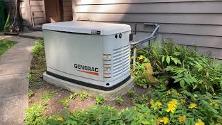 Generac Guardian 11kW running noise