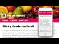 Pure CSS Sticky Header Navbar Fixed Top After Scrolling No Javascript