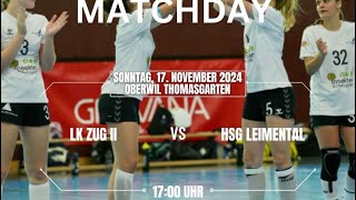 SPL2 LiveStream: HSG Leimental - LK Zug II