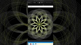 πππDraw a Galactic #Flower Using #Python #turtle π