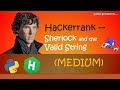 Hackerrank - Sherlock and the Valid String walkthrough #Python #Hackerrank
