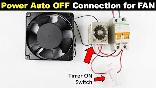 How to Connect a Time Delay Timer with a Fan | Pin Type Timer Wiring @TheElectricalGuy