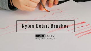 Nylon Detail Artist Brushes for Acrylic Painting and Watercolor Painting