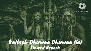 ||Kailash Dhuwaa Dhuwaa hai||Khesari Lal 2023 Bol Bum Slowed Reverb DJ Song #mahadev  @LofiKing_