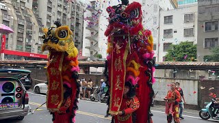 【臺北祥薪龍獅戰鼓團-醒獅團】~111年7月7日築間幸福鍋物-桃園大同店開幕誌慶活動