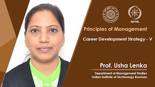 Lecture 46 : Career Development Strategy - V