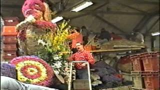 Steekwerk TMB praalwagens ter gelegenheid van Bloemencorso Lisse 1993