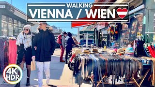 🇦🇹 Naschmarkt, Vienna‘s Most Popular Market | Austria 2022 | 4K-HDR Walk Tour