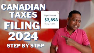 How to file taxes in canada 2024 step by step