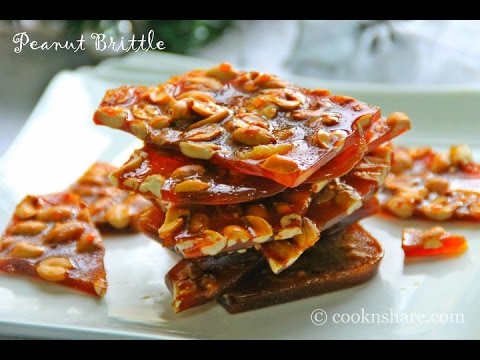 Peanut Brittle - 3 Ingredients Peanut Brittle - 3 Ingredients