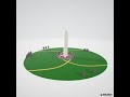 Monument of Washington City 3D model NFT, on sale https://opensea.io/Ale-Magichaos #nft #shorts