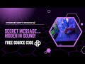 INSANE Python Steganography Tool 🔥 Hide Secret Messages Inside Audio | Cybersecurity Project