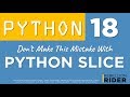 Python tutorial 18: Python Slice Operator Part 3 by Manish Sharma