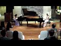 Shirley Lo & Colleen Lee plays Poulenc - L' Embarquement Pour Cythère