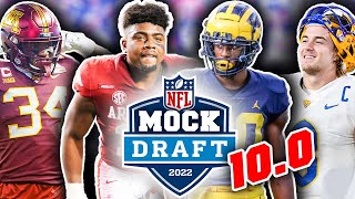 The Official 2022 NFL First Round Mock Draft! 10.0 (One Week Till the Draft!) || TPS