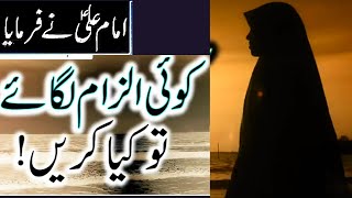 Tuhmat in Islam | Koi ilzam Lagai To Kya Kro | Hazrat Imam Ali as | Bohtan Lagana | Hussain Abbas.