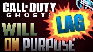 Why "CALL OF DUTY GHOSTS" LAGS ON PURPOSE - COD GHOSTS LAG COMPENSATION INFO