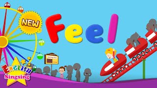 Kids vocabulary - [NEW] Feel - feelings - Are you happy? - English educational