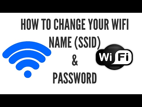 How to Change Your Wifi (SSID) Name & Password How to Change Your Wifi (SSID) Name & Password
