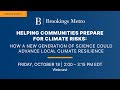 Helping communities prepare for climate risks