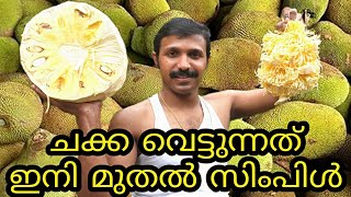 jackfruit cutting, quickly and easily step by step instructions