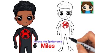 How to Draw Miles Morales | Spider-Man Across the Spider-Verse