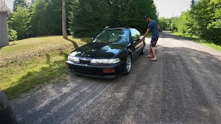 Integra DA B18c Spec R. Street Pulls + Lapping Sanair. !SCREAMING VTEC!