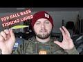 Top 5 Late Fall BASS Fishing Lures | Find MONSTER BASS