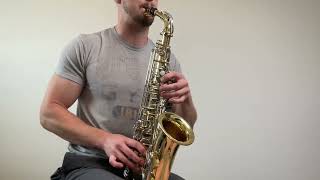 Alto Sax  - Yamaha YAS 23 Play Test