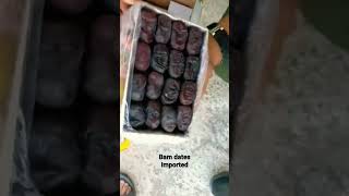 Bam khajoor in India #import #khajoor #vashimarket #dates #mumbai