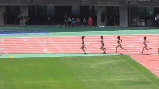 15年6月１日高校総体　女子８００m決勝