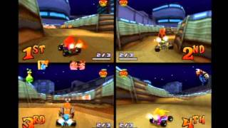 Crash Team Racing - 4 Player Tiny Arena Race