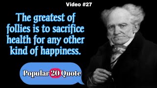 Inspirational quotes by arthur schopenhauer ।। Quote Express.