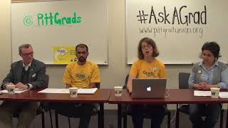 Pitt Graduate Student Organizing Committee #AskAGrad Livestream