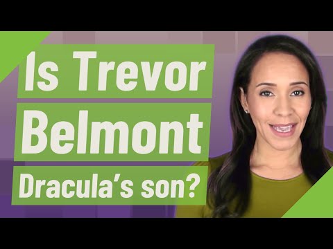 Is Trevor Belmont Dracula’s son?