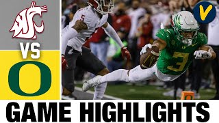 Washington State vs #3 Oregon | College Football Highlights