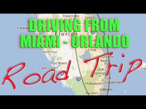 Driving Miami To Orlando Road Trip Driving Miami To Orlando Road Trip