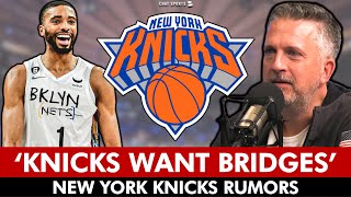 Knicks WANT Mikal Bridges per Bill Simmons | New York Knicks Rumors, News